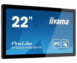 iiyama ProLite TF2234MC-B7X computer monitor 54.6 cm [21.5"] 1920 x 1080 pixels Full HD LED Touchscreen Multi-user Black 