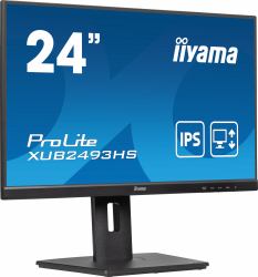 iiyama ProLite XUB2493HS-B6 computer monitor 60.5 cm [23.8"] 1920 x 1080 pixels Full HD LED Black 