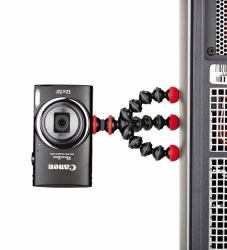 Joby JB01504 tripod Action camera 3 leg[s] Black, Red 