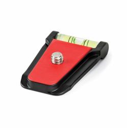 Joby QR Plate 3K tripod head Black, Red Acrylonitrile butadiene styrene [ABS], Stainless steel, Thermoplastic elastomer [TPE] 1/4" 