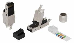 Lanview LVN125417 wire connector RJ45 Zinc 