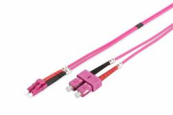 Lanview LVO231814 InfiniBand/fibre optic cable 2 m LC SC Purple 