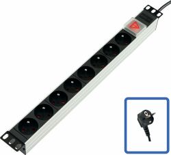 Lanview TUPS031 power distribution unit [PDU] 1U Black 