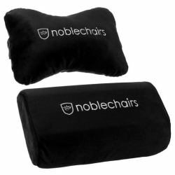 noblechairs Cushion set Black, White 2 pc[s] 