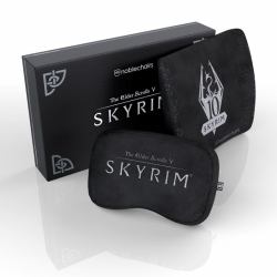 noblechairs Skyrim Neck pillow/Lumbar pillow Black 2 pc[s] 