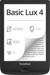 pocket uk PocketBook Basic Lux 4 e-book reader Touchscreen 8 GB Wi-Fi Black 