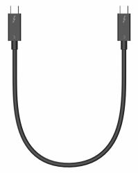 Prokord T3CC-08 Thunderbolt cable 0.8 m 40 Gbit/s Black 