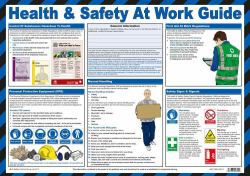 safety first aid gro Health and Safety at Work Guidance Poster A2 Laminated