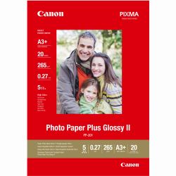 Canon PP-201 Glossy II Photo Paper Plus A3 Plus - 20 Sheets (PP-201 PHOTO PAPER PLUS II - GLOSSY A3+ 20SHTS)