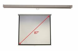 Acer M87-S01MW projection screen 2.21 m [87"] 1:1 (PROJECTOR SCREEN 70INX70IN - 1: 1 FORMAT GAIN 1.0 5.5KG)