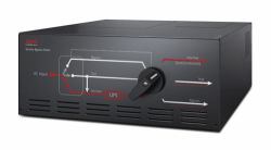 APC Service Bypass Panel, 230V, 125A, 2x hardwire input connectors, 8x IEC 60320 C19 outlets (SERVICE BYPASS PANEL 230V 125A 2X HA)