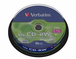 Verbatim CD-RW 12x 700 MB 10 pc[s] (Verbatim CD-RW 12x 10pk Spindle)