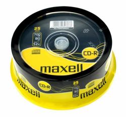 Maxell CD-R 700Mb 25 pc[s] (Maxell CD-R 80 52x X 25 PACK SPINDLE)