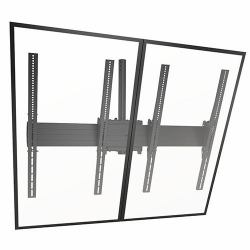 Chief Fusion® Large Ceiling Mounted 2 x 1 Portrait Menu Board (LCM2X1UP - Fusion&reg; Large Ceiling Mounted 2 x 1 Portrait Menu Board)