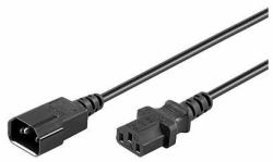 Microconnect PE040670 power extension 7 m 1 AC outlet[s] Black (Power Cord C13 - C14 7m black - Extension Cable,10A/250V - H05VV-F3x1mm2 CU, Female-Male - Warranty: 300M)