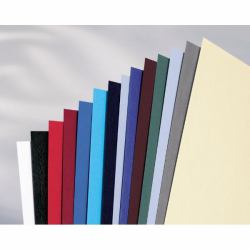 GBC LeatherGrain Binding Covers 250gsm A4 Dark Green [100] (GBC CE040045 Leathergrain Dark Green Binding Covers Pack of 100)