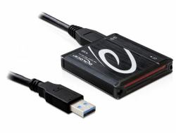 DeLOCK USB 3.0 All in 1 card reader USB 3.2 Gen 1 [3.1 Gen 1] Black (Delock USB 3.0 Card Reader All in 1 -)