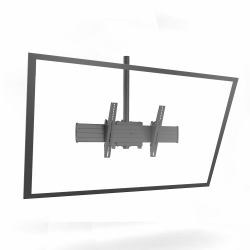 Chief XCM1U, Fusion® Extra-Large Single Pole Flat Panel Ceiling Mounts (Chief Fusion X-Large Ceiling Display Mount - For Displays 55-100" - Black - Mounting component [ceiling mount, retaining col...