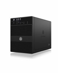 ICY BOX IB-3640SU3 USB 3.2 Gen 1 [3.1 Gen 1] Type-B Black (Ext. 4Bay JBOD/RAID Enclosure - for 4xSATA HDD,USB3,eSATA - Warranty: 24M)