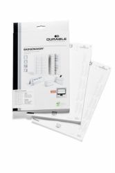 Durable BADGEMAKER Badge insert White 280 pc[s] (Durable BADGEMAKER Inserts 34x74mm [280])