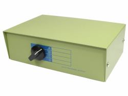 Cables Direct SB-704 serial switch box Wired (CDL 4 Port SVGA & 2x PS/2 Switch)