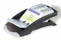 Durable VISIFIX business card holder Black (Durable VISIFIX DESK VEGAS Black)