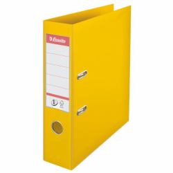 Esselte No.1 Lever Arch File PP, 30% pre-consumer recycled foil (LAF Nr1 Power PP A4/75 Yel)