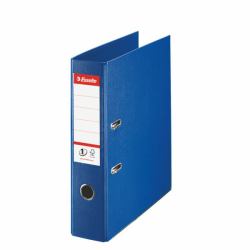 Esselte No.1 Lever Arch File PP, 30% pre-consumer recycled foil (Esselte Pack of 10 No.1 Lever Arch File 75mm Blue)