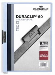 Durable Duraclip 60 report cover PVC Light Blue, Transparent (Durable DURACLIP 60 A4 Folder Blue [25])