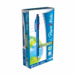 Papermate Paper Mate FlexGrip Ultra Retractable Ballpoint Pens, Medium Point [1.0mm] (Paper Mate S0190433 Flexgrip Ultra Retractable Ball Pen 1mm Blue Ink Box of 12)