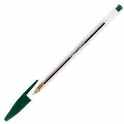BIC Cristal Green (BIC Cristal Green Medium Ballpoint Pen Pack of 50)