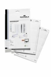 Durable Badge insert 60x90 mm White (Badge Insert 60X90 Mm White - Warranty: 12M)
