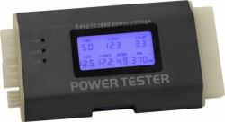 DeLOCK 18159 battery tester Black/White (ATX Tester 24PiDisplay DELOCK - 18159 - Warranty: 12M)