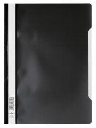 Durable 2573-01 report cover Polypropylene [PP] Black, Transparent (Durable Clear View A4 Folder Black [50])