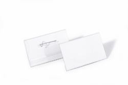 Durable 8008-19 100 pc[s] (Durable Pin Name Badge 40x75mm [100])