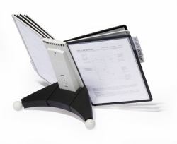 Durable SHERPA document display carousel Desk Portrait A4 (Durable SHERPA TABLE 10 Black/Grey)