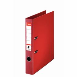 Esselte No.1 Lever Arch File PP, 30% pre-consumer recycled foil (Brevordner No1 Power PP A4 50mm rÃ¸d)