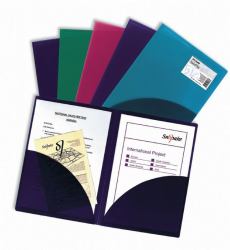 Snopake 14030 folder Transparent A4 (Snopake GRS TwinFile A4 Clear- 5 Files)