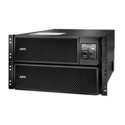 APC Smart-UPS On-Line SRT8KRMXLI - 8kW/VA, 6x C13 + 4x C19 + hardwire 1phase output, rack mountable, Embedded NMC (SRT 8000VA RM 230V - IN)