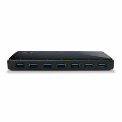 TP-Link UH720 USB 3.2 Gen 1 [3.1 Gen 1] Micro-B 5000 Mbit/s Black (TP-LINK 7 Port USB3.0 Hub aktiv UH720)