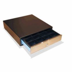 International Cash Drawer 3S-423 (3S-423-B, 8/4, Black, STAR - 405 x 423 x 98mm, Slide-Out, - Coins:8, Notes:8, Small Standard, incl.: RJ12 conn. - Warranty: 12M)