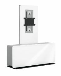 Vogel's PVF 4112 Video conferencing furniture white (Vogel's Professional PVF 4112 - Stand - for flat panel / video conferencing system - lockable - white - screen size: up to 90" - floor-standing)