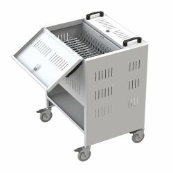 Loxit 7431 portable device management cart/cabinet White (7431 - TabCart&reg; 16 Charge)