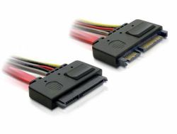 DeLOCK 0.2m SATA cable Red (Delock SATA-forlÃ¦ngerkabel - 20 cm)
