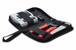 Digitus DN-94022 cable preparation tool kit Black, Gray, Red (DIGITUS NETWORK TOOL SET - IN)