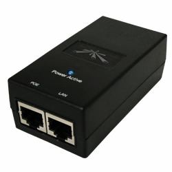 Ubiquiti POE-24-12W-G PoE adapter 24 V (PoE Injector 24V 12W Gbit - 24VDC @ 0.5A, RJ-45 - Warranty: 24M)