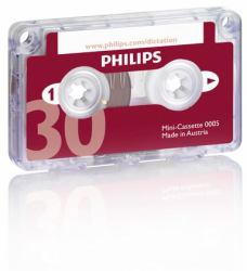 Philips LFH0005 Audio cassette 30 min 10 pc[s] (Philips LFH0005 Minicasstte Pack of 10)