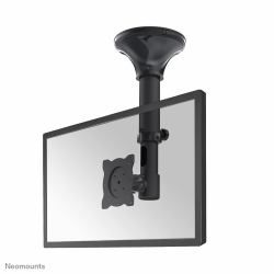 Neomounts FPMA-C025BLACK Monitor/TV mount ceiling 10-30" - h 37-47 cm - tiltable (FPMA-C025BLACK, Ceiling Mount - for 1 x 10-30 - Display/Monitor, Max 12kg, VESA 75x75-100x100, Heigh Adjustable: 37...
