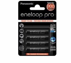 Panasonic BK-4HCCE/4BE household battery Rechargeable battery AAA Nickel-Metal Hydride [NiMH] (Panasonic eneloop pro BK-4HCDE/4BE bat)