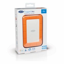LaCie Rugged Mini external hard drive 2 TB 5400 RPM Micro-USB B 3.2 Gen 1 [3.1 Gen 1] Orange, Silver (LaCie Rugged Mini harddisk - USB 3.0 2TB)